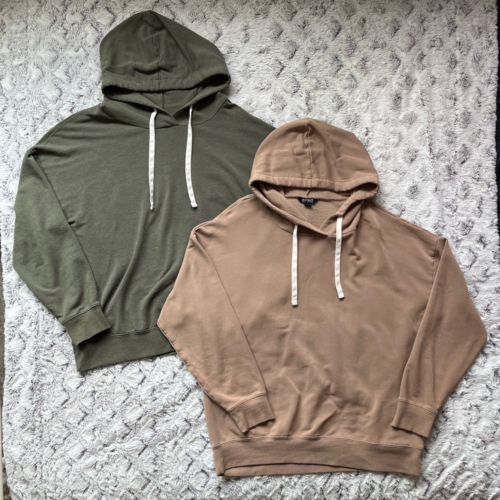 BUNDLE Buffalo by David Bitton Two Women’s Large Hoodies